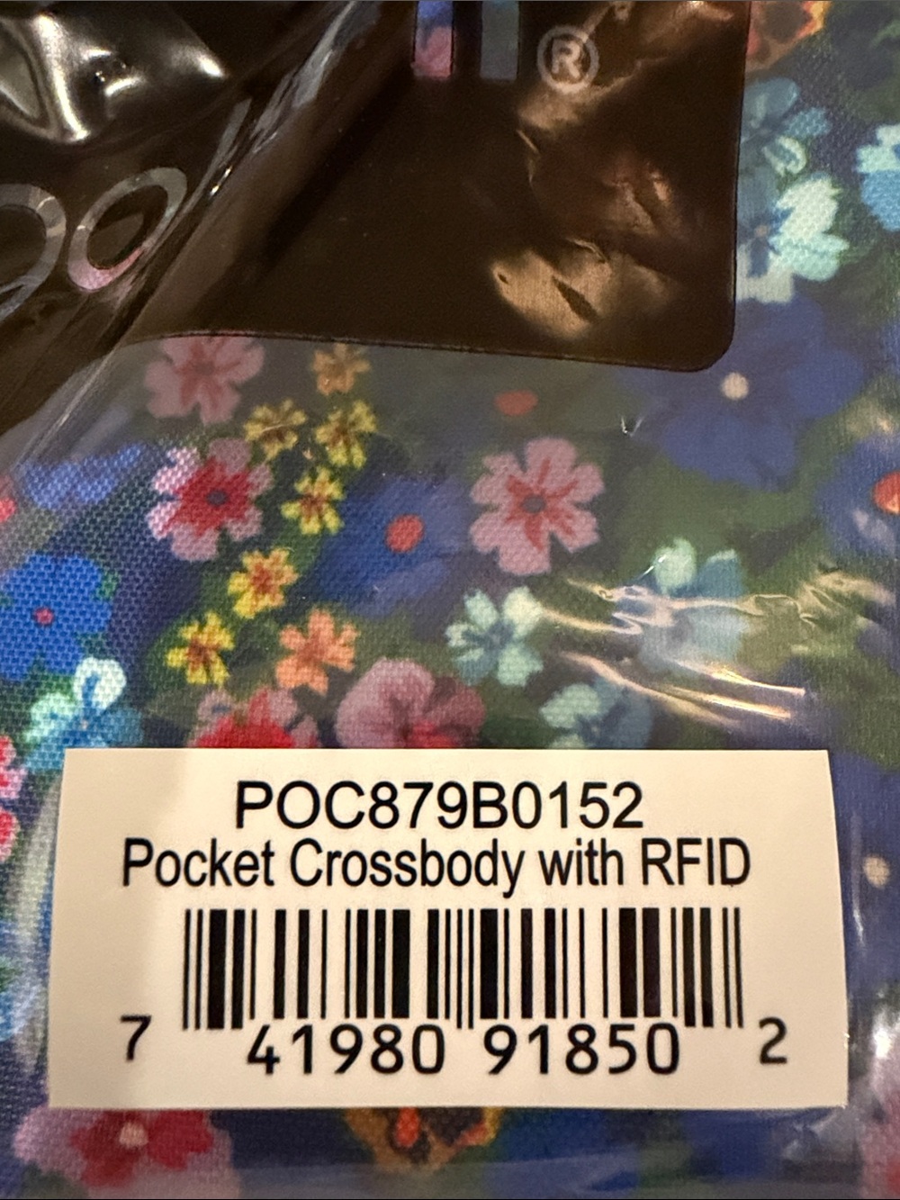 Baggallini Flower Market Pocket Crossbody With RFID/NWT - Picture 15 of 16
